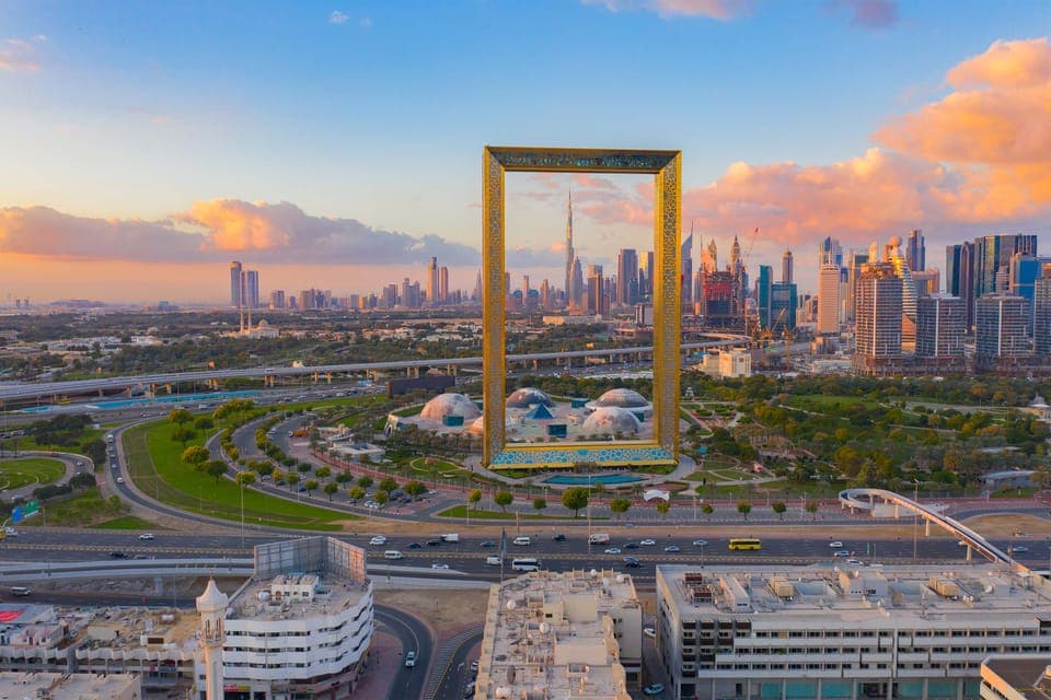 Dubai City Tour with Frame Ticket, Creek, Souks and Blue Mosque - Image 12